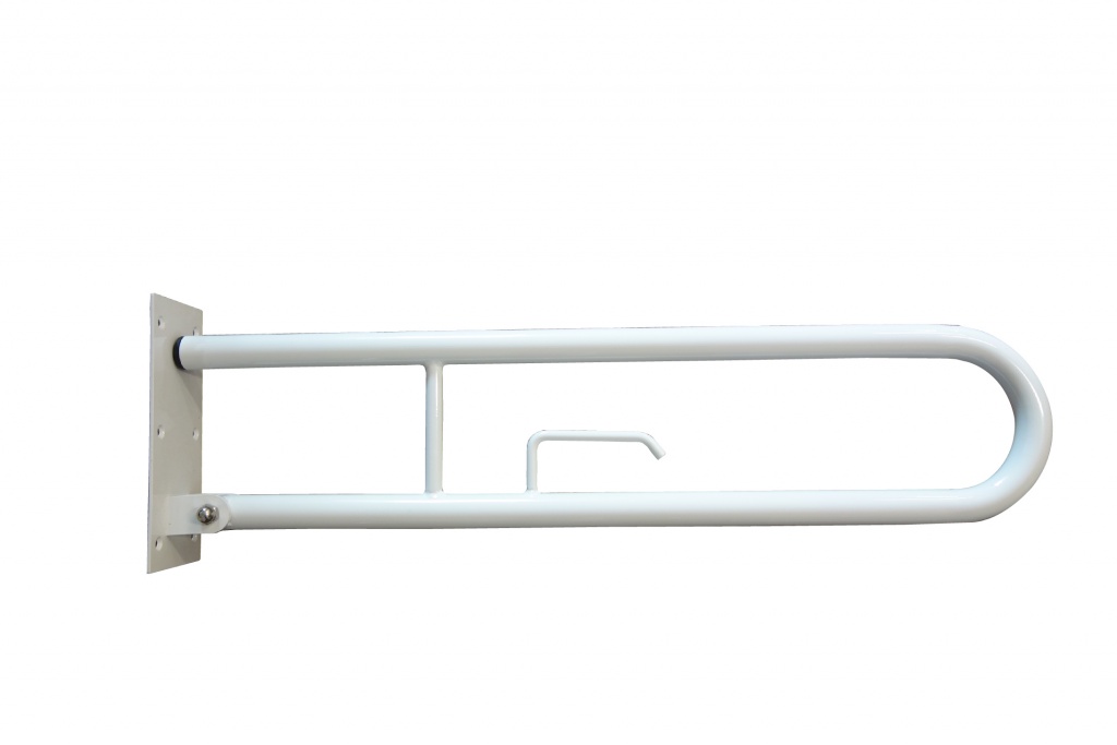 301102294 - HELP: Sklopný úchyt ve tvaru U s držákem na TP; 900 mm, bílé
