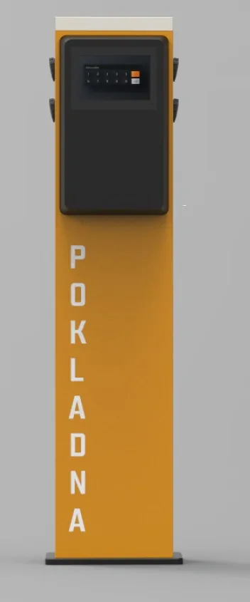 pokladna se 4 jištěnými el.zásuvkami