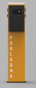 pokladna se 4 jištěnými el.zásuvkami